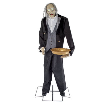 Kelner Animatron Bewegend Figuur Verhuur