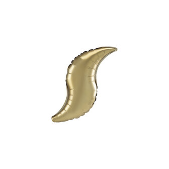 Anagram Satijn Goud Curve Folie Ballon 48cm