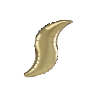 Anagram Satijn Goud Curve Folie Ballon 71cm