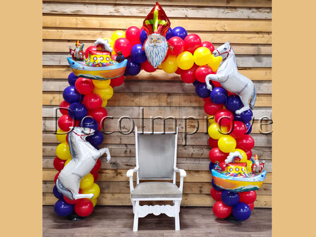 Ballonnenboog Sinterklaas Enkeldeurs