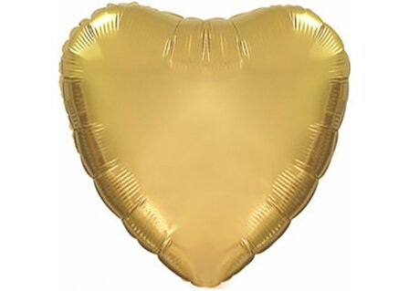 Grabo Goud Hart Folie Ballon 81cm