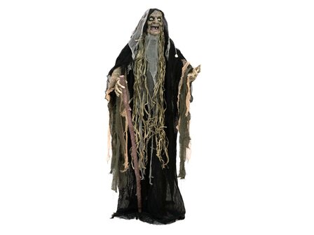 Heks Hellxunar Animatron Bewegend Figuur