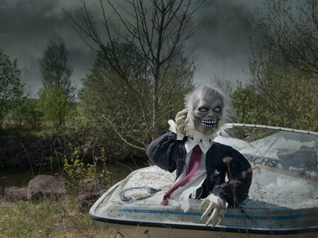 Zombie Theo Animatron Bewegend Figuur