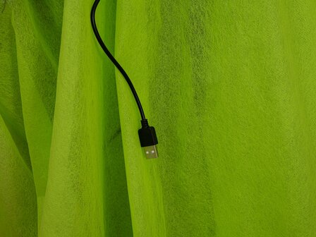 Skelet met Groene Cape Animatron Bewegend Figuur