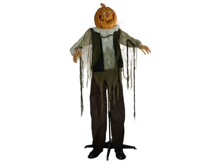 Pompoen Man Animatron Bewegend Figuur