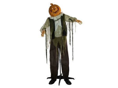 Pompoen Man Animatron Bewegend Figuur