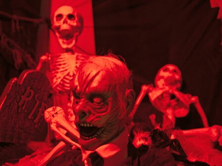 Zombie Animatron Bewegend Figuur