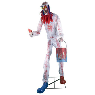 Arty de Gemene Clown met Verfemmer Animatron Bewegend Figuur