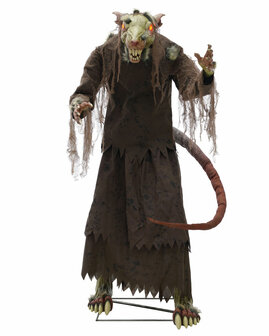 Schurftige Rat Animatron Bewegend Figuur