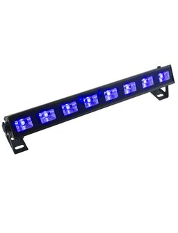 UV Blacklight LED Bar 8x3W