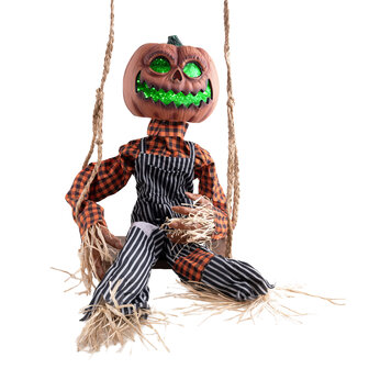 Schommelende Pompoen Animatron Bewegend Figuur