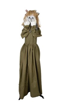 Enge Vrouw Animatron Bewegend Figuur