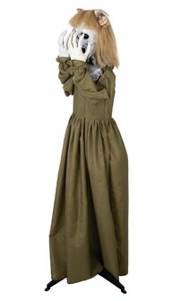 Enge Vrouw Animatron Bewegend Figuur