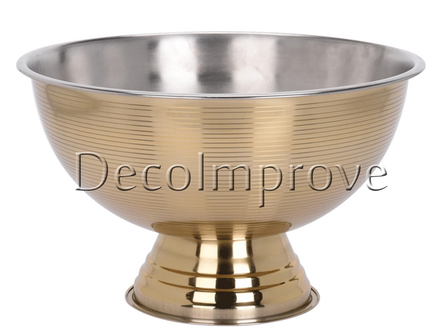 Wijn- &amp; Champagnekoeler Goud - Verhuur voor Events