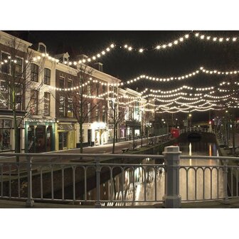 LED Prikkabel 25M met Heldere Warm witte LED Lampen 08