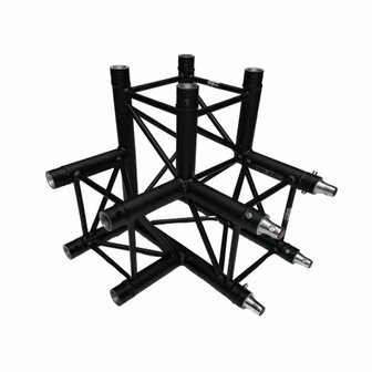 Prolyte H30V C012 3-Weg Hoek - Zwart Truss