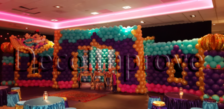 DecoImprove | 1001 Nacht: Het Koninklijke Ballonnenpaleis Arabisch thema 02