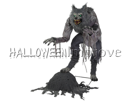 Slungelige Weerwolf Animatron Bewegend Figuur Verhuur