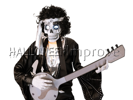 Rocksterren Duo Animatron Bewegend Figuur Verhuur