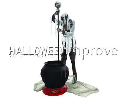 Ketel Griezel Animatron Bewegend Figuur Verhuur