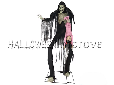 Torenhoge Boogeyman Animatronic Bewegend Figuur