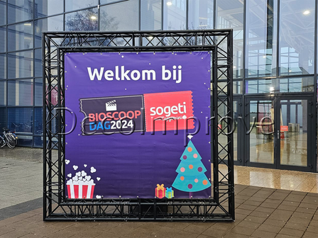 Truss Bannerframe Outdoor - Black