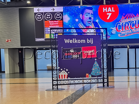 Truss Bannerframe Indoor - Black