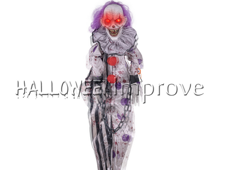 Schuddende Clown Hangdecoratie 