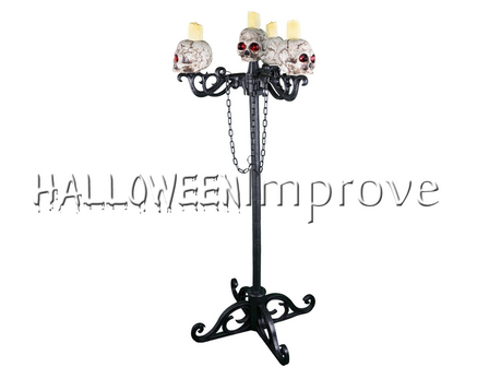 Schedel Kroonluchter met Licht 3-in-1