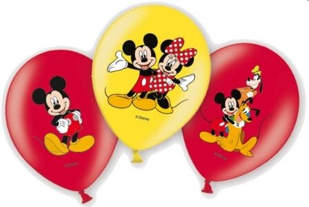 Anagram Mickey Mouse Klassiek Latex Ballonnen 6st