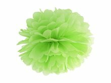 Appel Groen Pompom Decoratie 35cm Apple Green