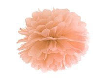 Licht Perzik Pompom Decoratie 35cm Light Peach