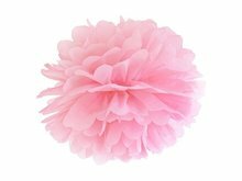 Licht Roze Pompom Decoratie 35cm Light Pink