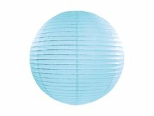 Hemels Blauw Papieren Lampion 35cm Sky Blue