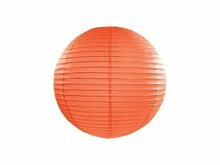 Oranje Papieren Lampion 25cm Orange