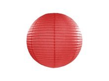 Rood Papieren Lampion 25cm Red