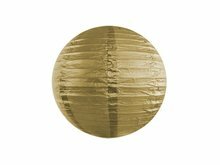 Goud Papieren Lampion 25cm Gold