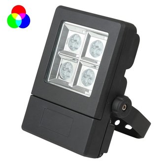 Tronix Floodlight led lamp  RGB LED  25W  12x CREE  IP65