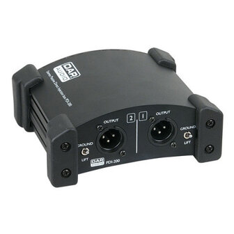 Dap PDI-200 Stereo Passieve Direct Injection-Box