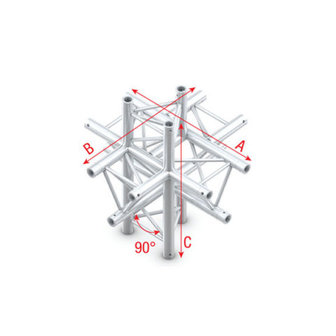 Cross up/down 6-way Pro-30 Triangle P,F,G Truss