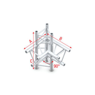 Corner 90&deg; up/down, right Pro-30 Triangle P,F,G Truss