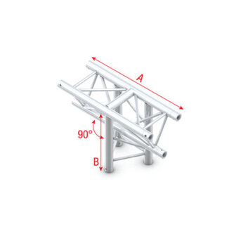 T-Cross ver. 3-way, apex down Pro-30 Triangle P,F,G Truss