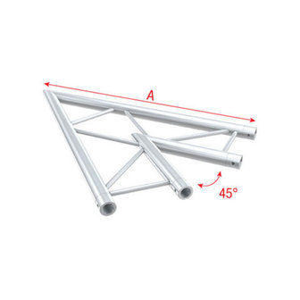 Corner 45&deg; horizontal Pro-30 Step P,F,G Truss