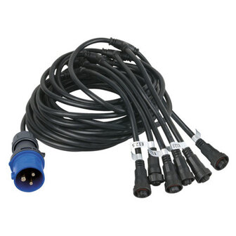 DMT Powercable Pixelmesh E6/P12,5 Split voor max. 30 Panelen