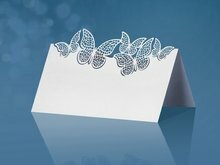 Vlinders met Patroon Tafel Plaatskaarten 10st