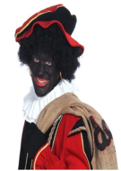 Zwarte Piet Klassiek Pruik