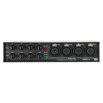 Dap MMIX-4 4-Kanaals Persoonlijke Monitor-Mixer