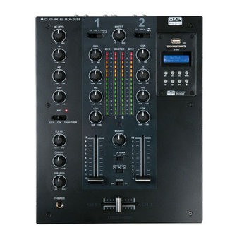 Dap CORE MIX-2 USB 2-Kanaals DJ-Mixer met USB-Interface