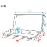 Showtec Case for Showmaster48