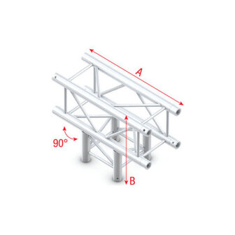 T-Cross 3-way Pro-30 Square P,F,G Truss